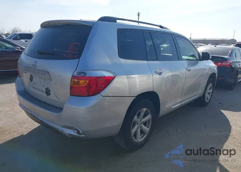 2010 Toyota Highlander Base V6 z USA, uszkodzony, nr VIN 5TDZK3EH4AS001359
